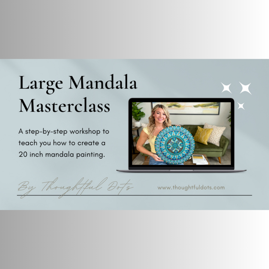 20" Large Mandala Masterclass #1
