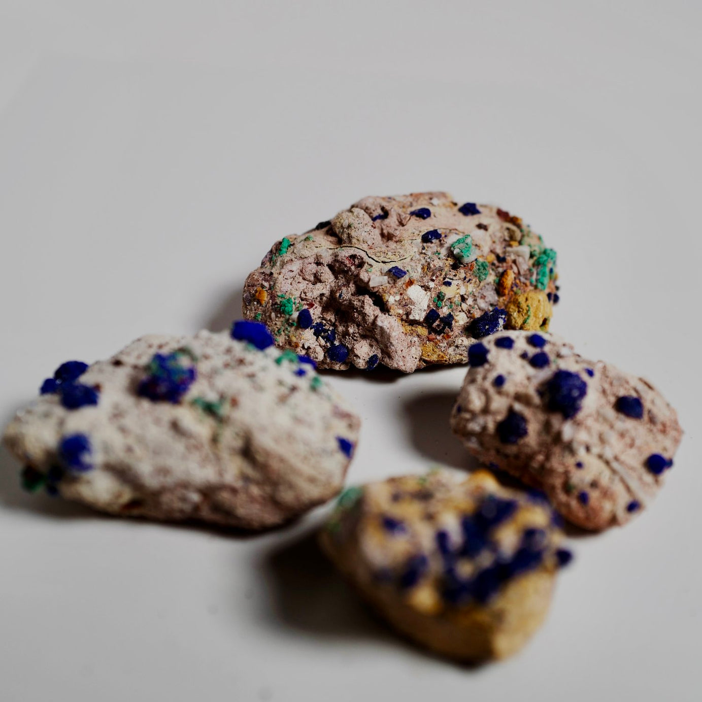 Dolomite & Malachite Confetti Crystals