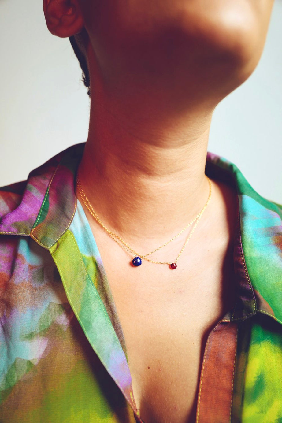 Tiny Gems Pendant Necklace